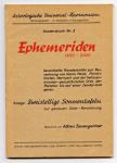 Ephemeriden 1850 - 2000