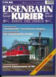 Eisenbahn-Kurier. Modell und Vorbild. hier: Heft 7/94 (Juli 1994)