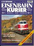 Eisenbahn-Kurier. Modell und Vorbild. hier: Heft 9/94 (September 1994)