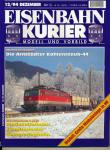 Eisenbahn-Kurier. Modell und Vorbild. hier: Heft 12/94 (November 1994)