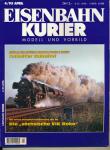 Eisenbahn-Kurier. Modell und Vorbild. hier: Heft 4/95 (April 1995)