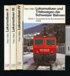 Lokomotiven und Triebwagen der Schweizer Bahnen. 4 Bde. (von 5)