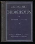 Zeitschrift für Buddhismus. hier: 3. Jahrgang 1921
