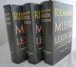 Riemann Musiklexikon. 3 Bde. (= komplette Edition)