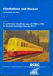 Die elektrischen Schnelltriebwagen elT 1900 bis 1902 der Deutschen Reichsbahn (Baureihe ET 11)