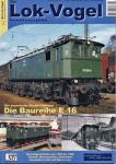 Lok-Vogel Sonderausgabe Heft 6: Die Baureihe E 16. Der bayerische Buchli-Oldtimer
