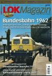 Lok Magazin Heft 1/2012: Bundesbahn 1962. Rheingold am Start, Dampf auf dem Rückzug