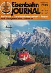 Eisenbahn Journal Heft IV/86: Innsbruck-Garmisch-Partenkirchen-Reutte. Eine Gebirgsbahn wird 75 Jahre alt