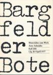 Bargfelder Bote. Materialien zum Werk Arno Schmidts. Lfg. 20/April 1977: Kaff (III)