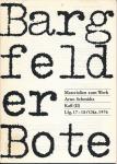 Bargfelder Bote. Materialien zum Werk Arno Schmidts. Lfg. 17-18/Okt. 1976: Kaff (II)