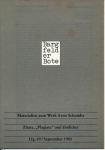 Bargfelder Bote. Materialien zum Werk Arno Schmidts. Lfg. 49/September 1980: Zitate, 