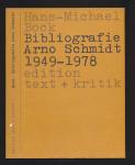 Bibliographie Arno Schmidt 1949-1978