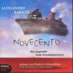 Novecento. Die Legende vom Ozeanpianisten. Audio-CD, gelesen von Friedrich Schönfelder (Doppel-CD)