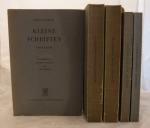 Kleine Schriften, hrggb. von Rudolf Sellheim und Fritz Maass.  5 Bde. (= kompl. Edition)