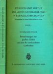 Betrachtungen zur großen Göttin und den ihr verbundenen Gottheiten