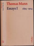 Essays I 1893-1914