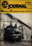 M+F Journal. Modellbahn-Fachzeitschrift Heft 2/1975