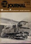 M+F Journal. Modellbahn-Fachzeitschrift Heft 4/1975