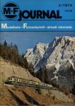 M+F Journal. Modellbahn-Fachzeitschrift Heft 3/1976