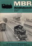 MBR Modellbahnrevue Heft 6/1967