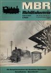 MBR Modellbahnrevue Heft 1/1969