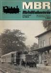 MBR Modellbahnrevue Heft 5/1969