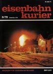 Eisenbahn-Kurier Heft Nr. 6/78 (Juni 1978)