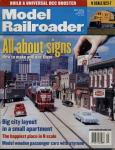 Model Railroader Magazine, May 2001: All about signs. How to make and use them