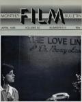 Monthly Film Bulletin No. 615 / April 1985 (vol. 52)