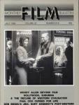 Monthly Film Bulletin No. 618 / July 1985 (vol. 52)