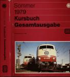 Kursbuch Deutsche Bundesbahn Sommer 1979. Gesamtausgabe