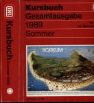 Kursbuch Deutsche Bundesbahn Sommer 1989. Gesamtausgabe