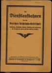 Die Dienstlaufbahnen bei der Deutschen Reichsbahn-Gesellschaft. Vorbildung, Ausbildung, Prüfung und Beförderung der Beamten des unteren und mittleren Dienstes