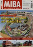 MIBA. Die Eisenbahn im Modell Heft 6/2009: Reisezug-Paradies mit Dampf-Bw. Anlagentraum fürs Schlafzimmer?