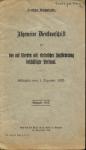 Allgemeine Dienstvorschrift für das auf Strecken mit elektrischer Zugförderung beschäftigte Personal. Gültigkeit vom 1. Dezember 1923