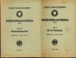 Unfallverhütungsvorschriften. 2 Teile. Teil 1: Für alle Dienstzweige, Teil 2: Bahnunterhaltungsdienst. Gültig vom 1. Juni 1930 an