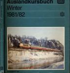Auslandskursbuch Winter 1981/82