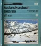 Auslandskursbuch Winter 1985/86