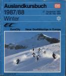Auslandskursbuch Winter 1987/88