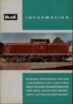 Die dieselhydraulische Lokomotive V 100 der Deutschen Bundesbahn für den leichten Reise- und Güterzugdienst