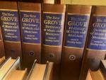 The New GROVE Dictionary of Music and Musicians. 20 vol. (= compl. edition)