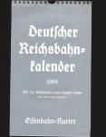 Deutscher Reichsbahn-Kalender 1988: Mit der Reichsbahn durch deutsche Lande