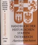Handbuch der Historischen Stätten Österreich Band 2: Alpenländer mit Südtirol