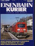 Eisenbahn-Kurier. Modell und Vorbild. hier: Heft Nr. 580 (Januar 2021): Aktuell: Schweizer Güterverkehr in Deutschland. Zugbildung: Baureihe 012-nur 1. Klasse. Modell: Feinstes fränkisches Fachwerk