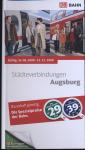 Deutsche Bahn (DB) Städteverbindungen Augsburg, gültig 14.06.2009 - 12.12. 2009