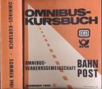 Deutsche Bundesbahn: Omnibus-Kursbuch der Omnibus-Verkehrsgemeinschaft Bahn/Post Sommer 1981, gültig vom 31.05.1981 bis 26.09.1981
