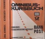 Deutsche Bundesbahn: Omnibus-Kursbuch der Omnibus-Verkehrsgemeinschaft Bahn/Post Sommer 1982, gültig vom 23.05.1982 bis 25.09.1982