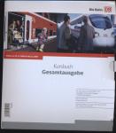 Deutsche Bahn: Kursbuch Gesamtausgabe 2006/2007, gültig vom 10.12.2006 bis 08.12.2007. 9 Bde. und 1 Übersichtskarte (= kompl. Edition)