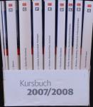 Deutsche Bahn: Kursbuch Gesamtausgabe 2007/2008, gültig vom 09.12.2007 bis 13.12.2008. 9 Bde. und 1 Übersichtskarte (= kompl. Edition)
