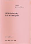 Deutsche Bahn: Vorbemerkungen zum Buchfahrplan/Regionalbereich München, gültig ab 02. Juni 1996